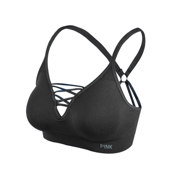 YDWX1103 wholesale custom blank womens active wear sexy seamless sports bra