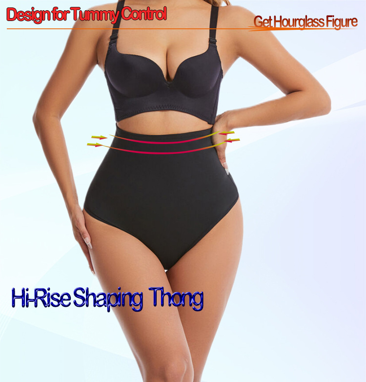 Women Tummy Control Shapewear Panties High Waist Underpants Belly Control Padded Buttock Hips Enhancer Shaper Panty