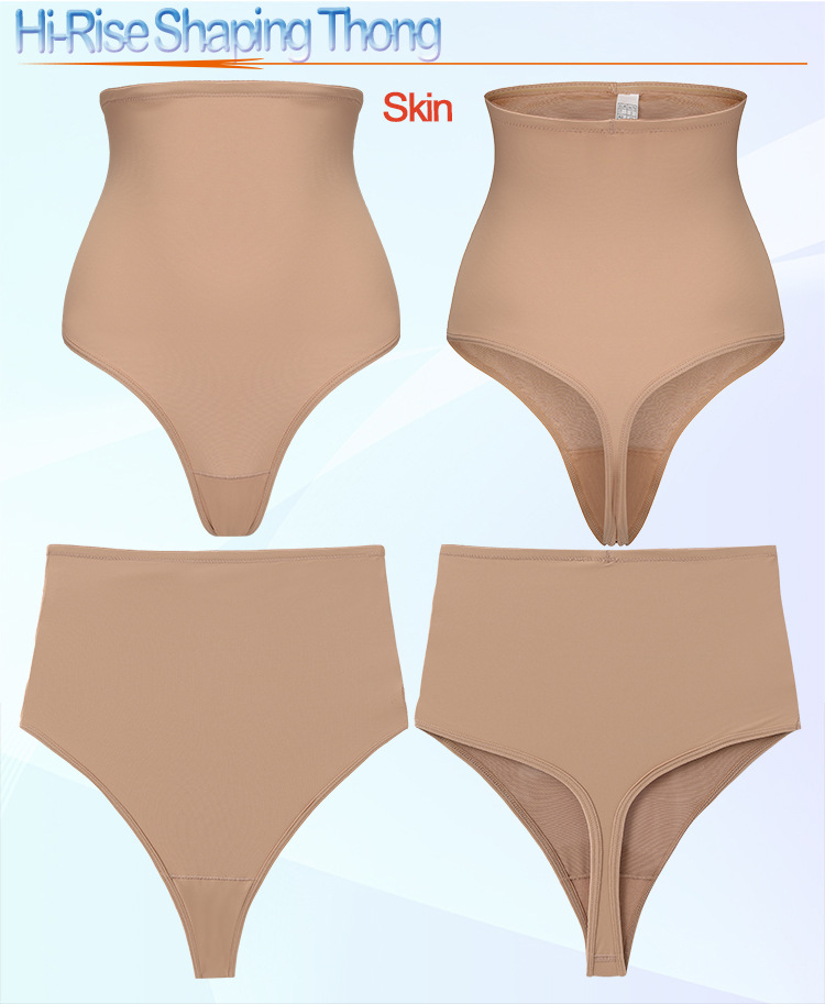 Women Tummy Control Shapewear Panties High Waist Underpants Belly Control Padded Buttock Hips Enhancer Shaper Panty