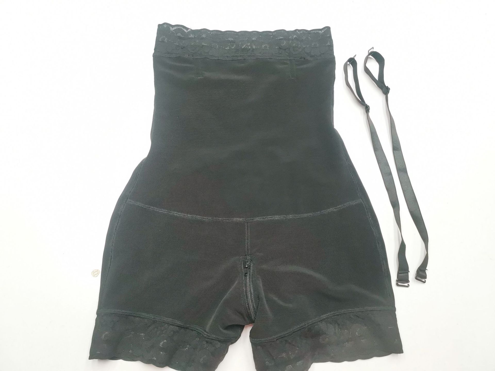 New Butt Lifter One-Piece Women's Shapewear High Waist Lace Non-Slip Waist Slimming and Hip Lifting Bodybuilding Abdominal Pants