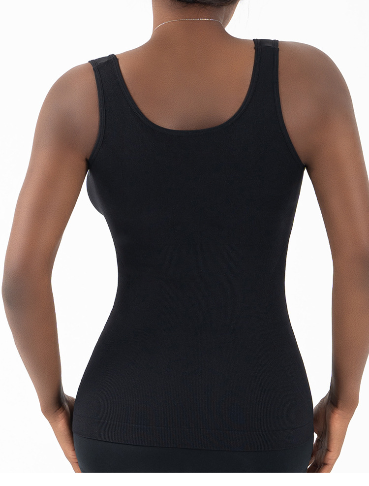 Women's 100%Cotton Ribbed Knitted Vest Short Sleeveless Top with Slim Bottoming Shirt Casual Fitness Style for Spring and Summer