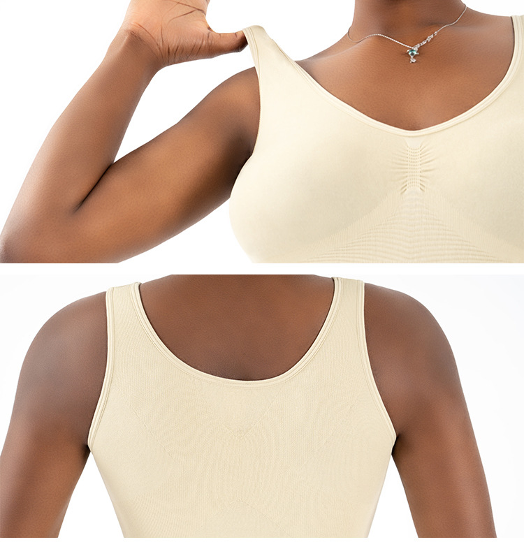 Women's 100%Cotton Ribbed Knitted Vest Short Sleeveless Top with Slim Bottoming Shirt Casual Fitness Style for Spring and Summer